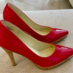 Red Patent Leather Pumps